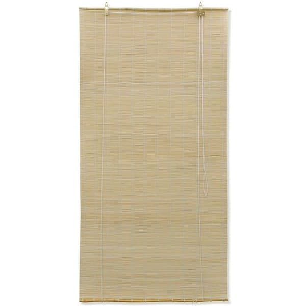 Naturlig bambu rullgardin 100 x 160 cm
