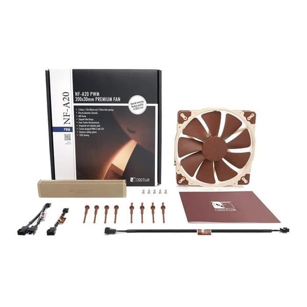 Noctua NF-A20 FLX Case Fläkt - 200mm