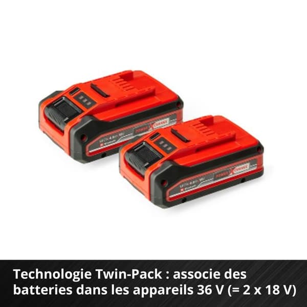 Einhell Batteri 4,0 Ah PXC PLUS (Litium-Ion, 18V, för alla Einhell PXC apparater)