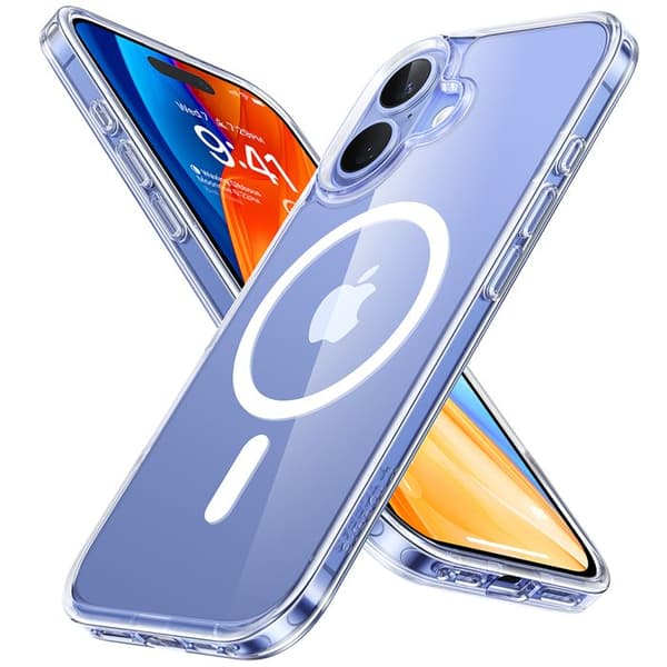 Coque Torras Diamond MagSafe Series för iPhone 16 Plus - Klar