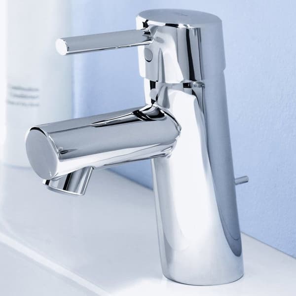 Basinblandare - GROHE - Concetto - Kromad - Mässing - Vattenbesparing