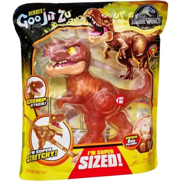 Supagoo T-Rex Jurassic World Älgleksaker Figur - Goo Jit Zu