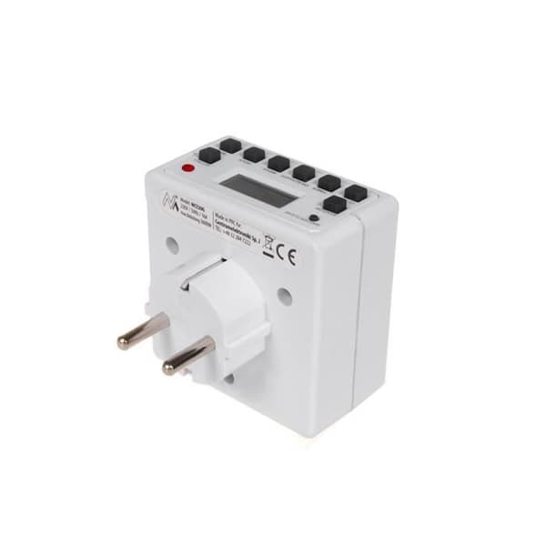 Elproduktionsprogrammer - Maclean - MCE30G - 10 program - Barnskydd - Digital visning