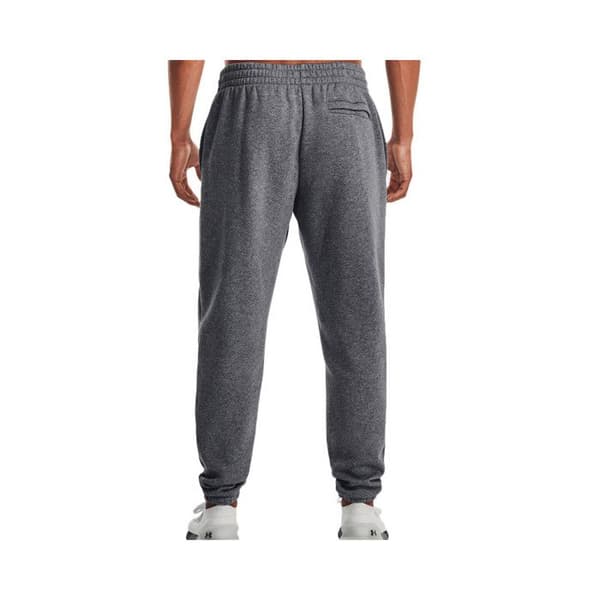 Träningsbyxor - Under Armour - Essential Fleece Jogger - Grå - Elastisk midja - Andningsbar