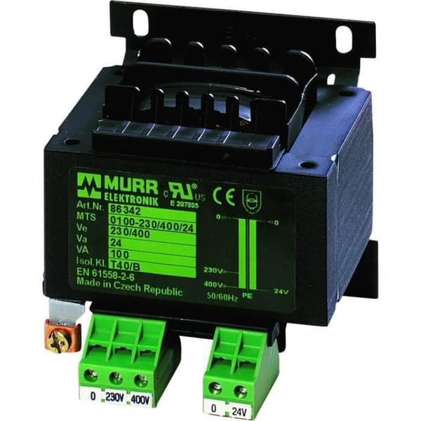 Styrtransformator - Murr Elektronik - 86348 - 1 x 230 V/AC, 400 V/AC - 100 VA