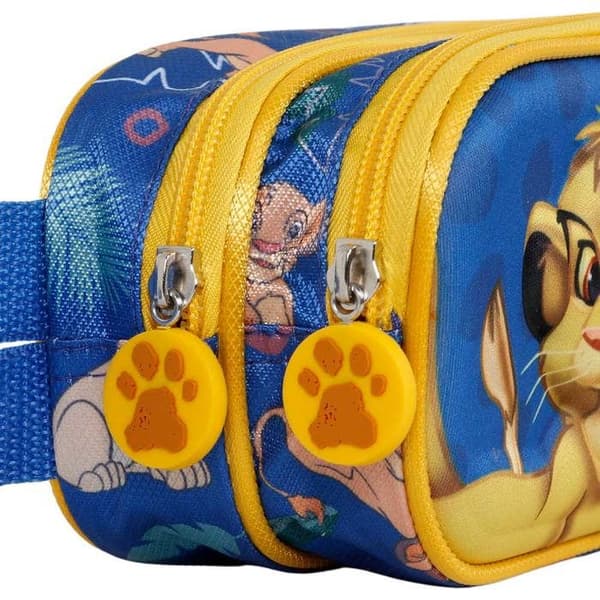 Trousse Dubbel 3D - Disney Lejonkungen Nala - Blå - One Size