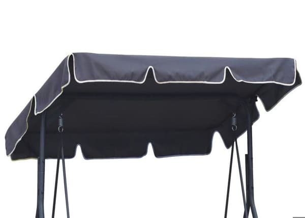 Reservetak - FEROCITY - Gunga - 210 x 145 cm - 100% CODURA - Grafitgrå