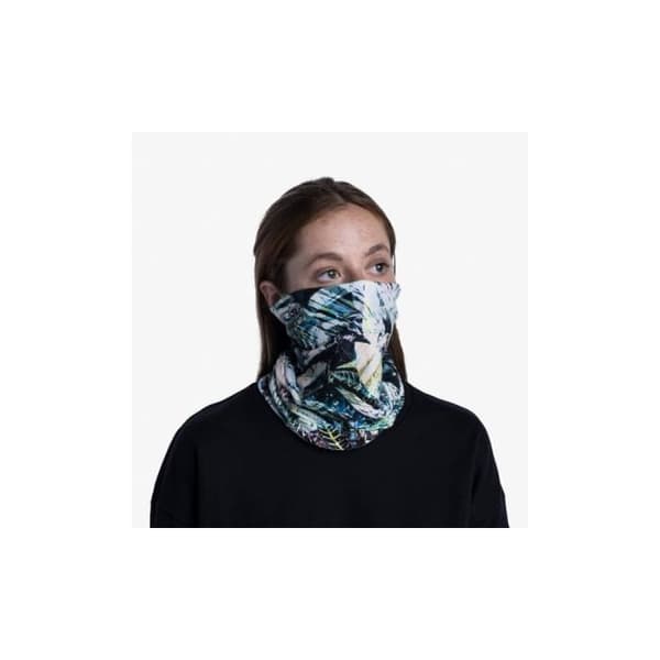 Buff Ogrinal Ecostretch grön - unisex stretchscarf höst/vinter