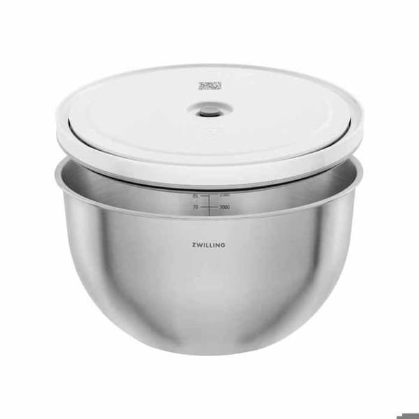ZWILLING Fresh & Save vakuumstartkit i stål 9 delar