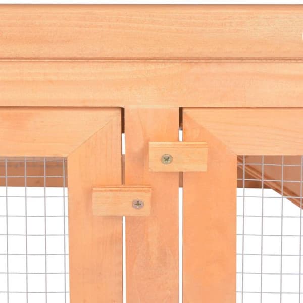 vidaXL Pet Cage Wood
