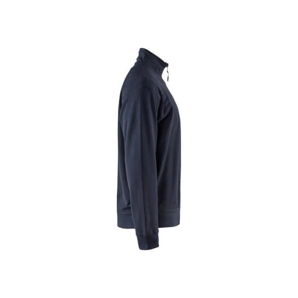 Sweatshirt trucker Blaklader 100% bomull - Marin