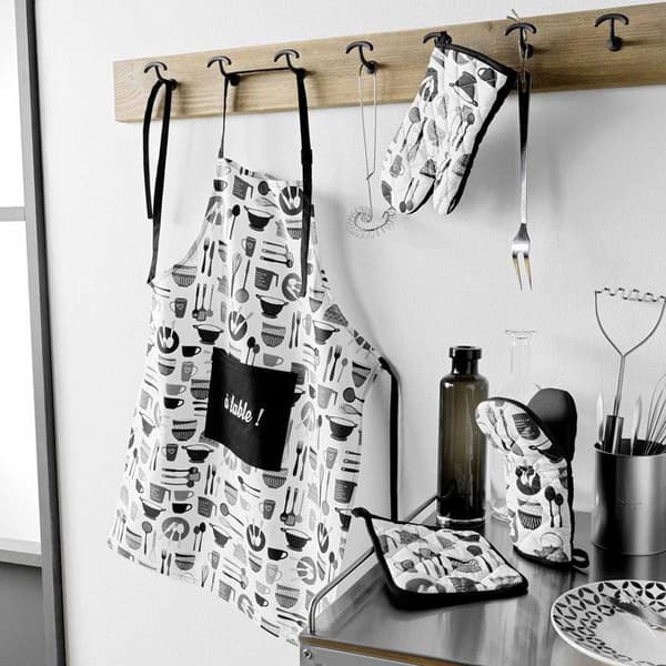Köksgrytvante Tång "Kitchen" 24cm Svart