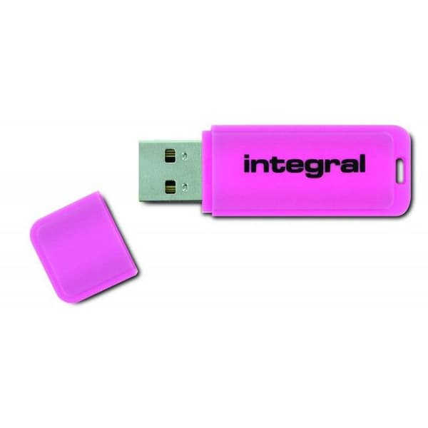 USB-nyckel INTEGRAL NEON PINK 64 GB