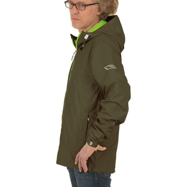 Vattentät jacka Pro-X Elements Flash - mörk olivgrön