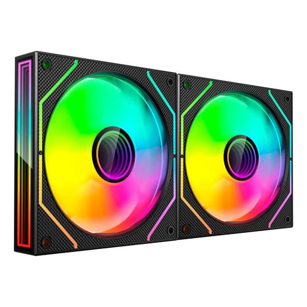 CPU-fläkt Mars Gaming MF-3DPROX2 Ø 12 cm - Paket med 2