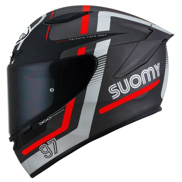 Heltäckande hjälm Suomy Track-1
