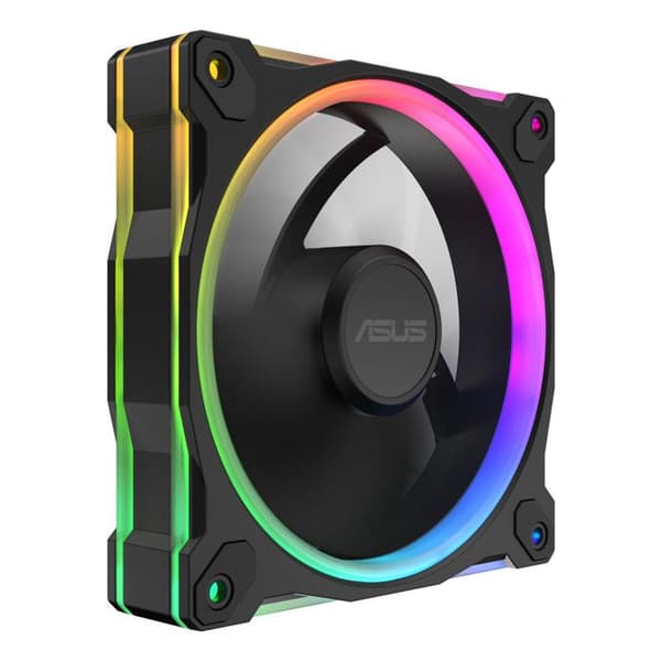 Ventilator PC 12 cm - ASUS - Prime MR120 - ARGB - Svart - Svart chassi