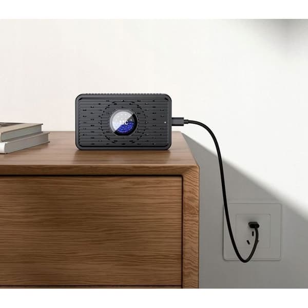 Luftavfuktare - JJC - Rd-1 - USB-C - Svart - Effektiv
