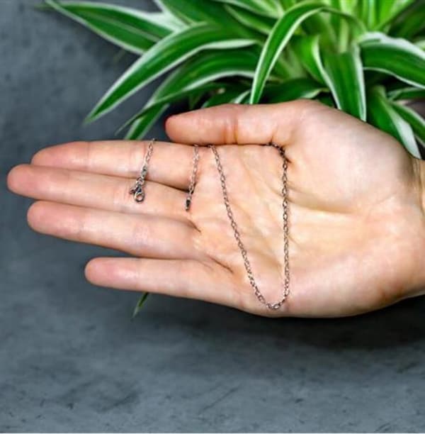 Elegant silver chain Anker AGS1437 CH - Längd: 65 cm