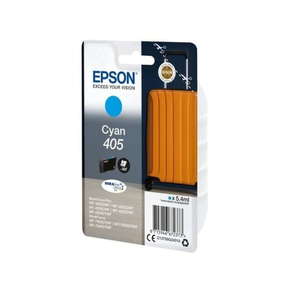 Tonerpatron - EPSON - 405 - Cyan - DURABrite Ultra - 5.4 ml