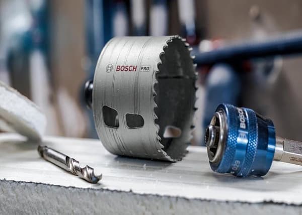 Sågklingor - Bosch - Pro Multi Material - Set om 9 - Ø 22 till 64 mm - Adaptör Power Change Plus