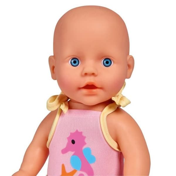 Baddocka - Simba - Nyfödd Baby - 30 cm - Gjör bubblor - 3J+
