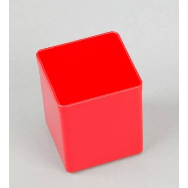 Facklåda - ALLIT - 456305 - Röd - 5,4 x 5,4 cm - H63mm