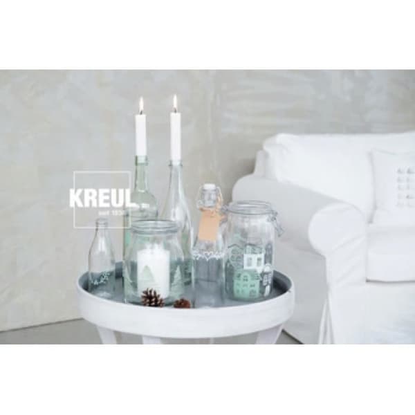 Kritmarker - KREUL - Chalky - Medium - Kit med 4 - Raderbar - Opaque