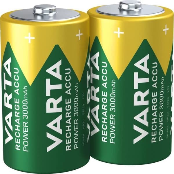 2x1,2 V Ni-MH-batterier - VARTA - 56720101402