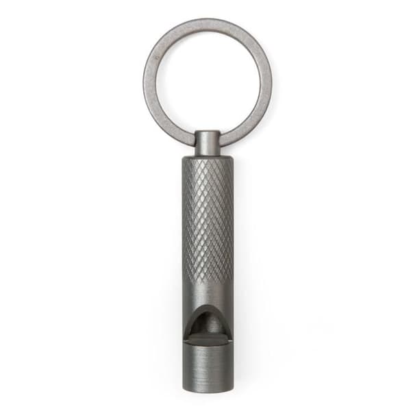 Mini Nyckelring Visselpipa Kikkerland - Vit
