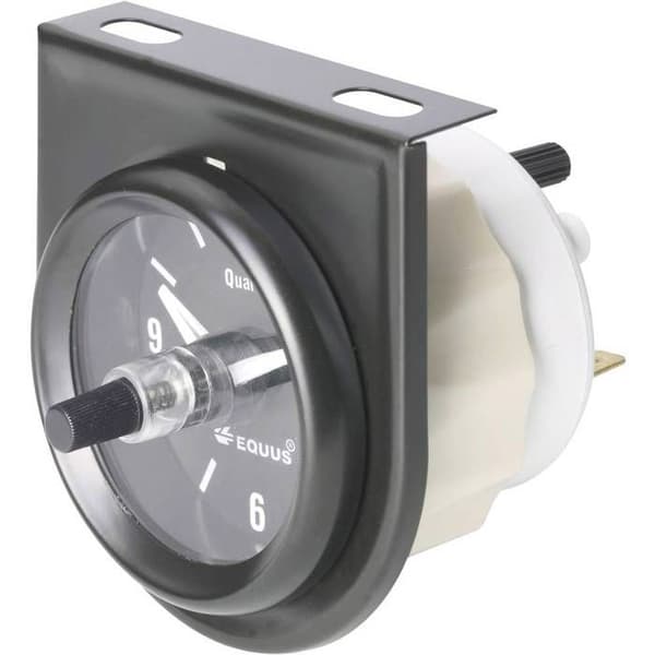 Analog klocka med kvartsdrift Equus 656789 4 LED-lampor