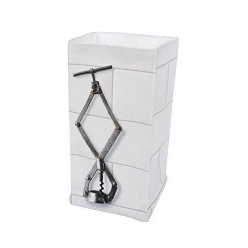 Daycollection Bestick Förvaringslåda Bomull Grå 12 x 12 x 25 cm - COUVBOHA29