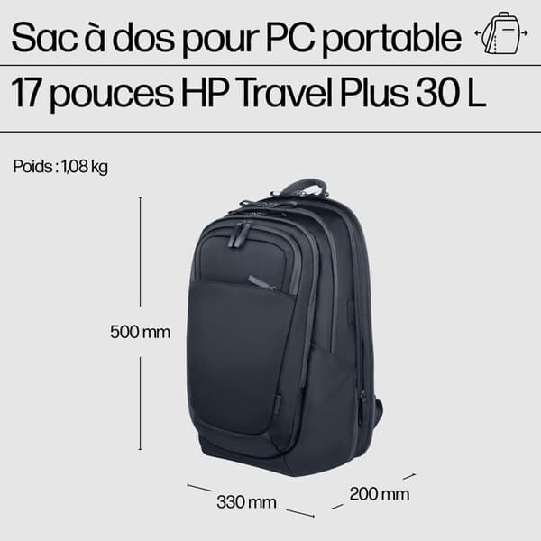 HP Travel Plus - ryggsäck po