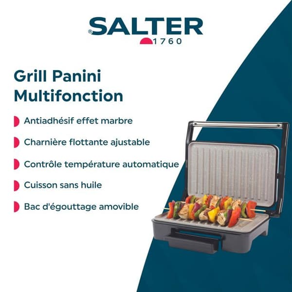 Grill elektrisk Salter - EK2009FVDE