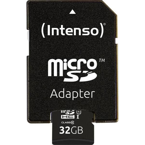 Intenso Professional 32 GB Class 10, UHS-I microSDHC-kort med SD-adapter