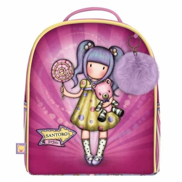 Skolväska - GORJUSS - Första pris Mini - 20x22x10 cm - Polyester - Ergonomisk