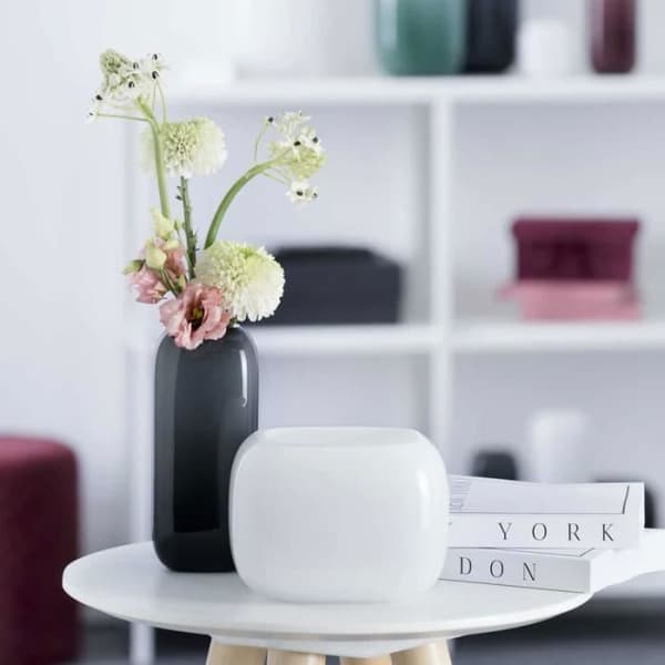 LEONARDO Milano Vas 21 cm Grå - Glas - Samtida - Design