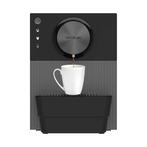 Cecotec Superautomatiska Kaffe Maskin Compact Cremmaet Cube. 1350W, 10g Pressningssystem, Förinfusionssystem