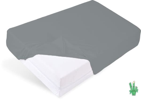 Drap-housse BAMBOO 190x210, 200x220, mörkgrå_44, MATEX