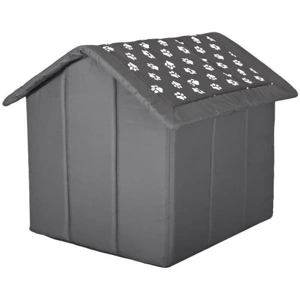 Nisch för husdjur - Hobyddog - Grå - 70 x 60 x 63 cm - Fläckresistent
