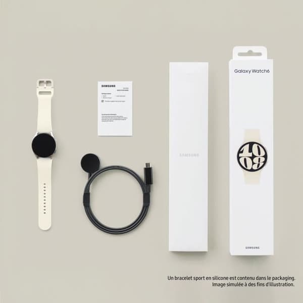 SAMSUNG Galaxy Watch6 40mm Cream 4G