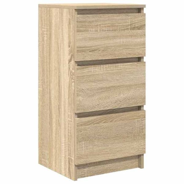 vidaXL Buffé eksonoma 37,5x35x76 cm ingenjörsträ 861726