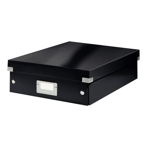 Arkivlåda - Leitz - Click & Store - 280 x 370 mm - Svart - Modern design