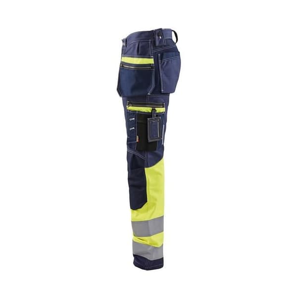 Blaklader stretch arbetsbyxor med hög synlighet