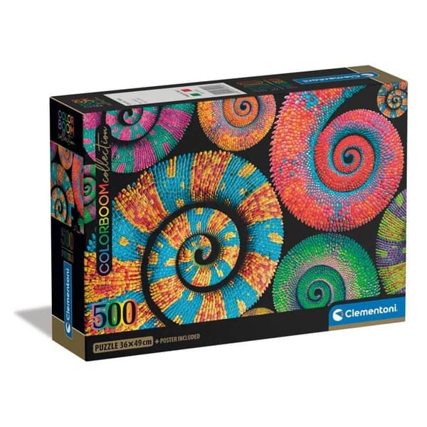 Pussel 500 bitar: Colorboom Curly Tails