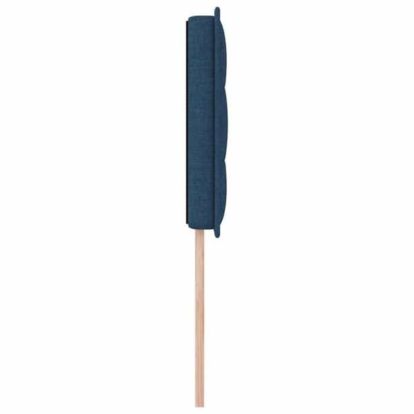vidaXL Huvudgavel Blå 100 cm tyg 42007012