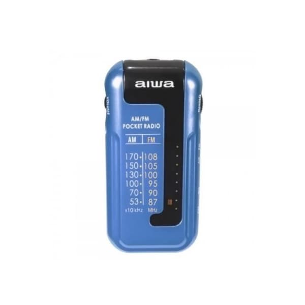 Radio Transistor - Aiwa - R22BL - Blå - AM/FM - Mini Portabel