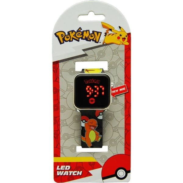 LED-klocka - KIDS LICENSING - POK4322 - Röd - Kvarn - LED-display