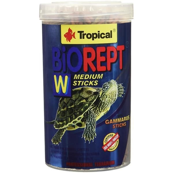 TROPICAL Biorept W Sticks Foder för Akvariefisk 500 ml: Djuraffär