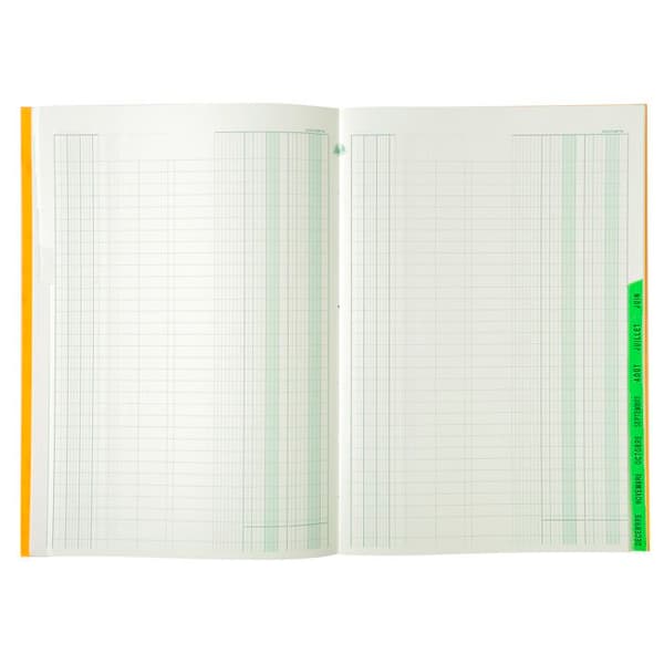 Schema - Exacompta - 460E - 72 sidor - 29,7x21 cm - Blå